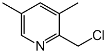SM2-impurity 1 ; 2-(Chloromethyl)-3,5-dimethylpyridine; 153476-69-8