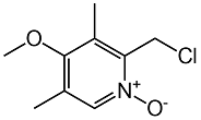 SM2-impurity 7 ;  2-Chloromethyl-4-methoxy-3,5-dimethylpyridine 1-Oxide; 848694-10-0