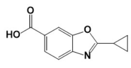Tafamidis Impurity 8;2-Cyclopropylbenzo[d]oxazole-6-carboxylic acid/1369156-25-1