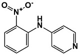 2-Nitro-N-(4'-pyridyl)aniline; 25551-59-1