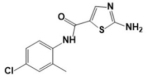 2-amino-N-(4-chloro-2-methylphenyl)thiazole-5-carboxamide