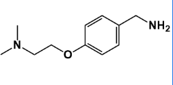 Trimethobenzamide impurity  D ; 4-[2-(Dimethylamino)ethoxy]benzenemethanamine; p-[2-(Dimethylamino)ethoxy]benzylamine; 2-[4-(Aminomethyl)phenoxy]-N,N-dimethylethanamine; 4-[2-(Dimethylamino)ethoxy]benzylamine; |20059-73-8