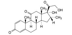 Dexamethasone EP Impurity J ; 16α-Methyl-11-oxo Prednisolone ;17,21-Dihydroxy-16α-methylpregna-1,4-diene-3,11,20-trione  |   2036-77-3