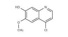 4-Chloro-6-methoxyquinolin-7-ol  |205448-31-3