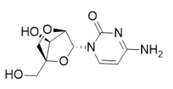 LNA-C ; 2'-O,4'-C-Methylenecytidine; 2'-O,4'-C-Methylenecytidine;Cytidine, 2'-O,4'-C-methylene-; 2’-O,4’-C-Methylenecytidine  |206055-69-8