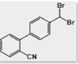 4'-(dibromomethyl)-[1,1'-biphenyl]-2-carbonitrile | 209911-63-7