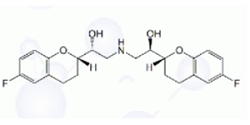 Nebivolol (S,R,R,R)-Isomer ; (2S,αR,αR,2R)-α,α-[Iminobis(methylene)]bis[6-fluoro-3,4-dihydro-2H-1-benzopyran-2-methanol] ;