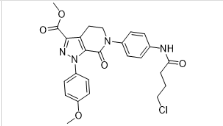 Apixaban Impurity I;  Methyl-6-(4-(5-chloropentamido) phenyl)-1-(4-methoxyphenyl)-7 -oxo-4, 5, 6, 7- tetrahydro-lH- pyrazolo [3, 4-c] pyridine-3-carboxylate (APB-IX methyl ester) Synonyms: methyl 6-(4-(N-(4-chlorobutyl)carboxamido)phenyl)-1-(4-methoxyphenyl)-7-oxo-4,5,6,7-tetrahydro-1H-pyrazolo[3,4-c]pyridine-3-carboxylate | 2133292-60-9