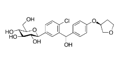 Empagliflozin Hydroxymethylphenyl;(2S,3R,4R,5S,6R)-2-(4-Chloro-3-(hydroxy(4-(((S)-tetrahydrofuran-3-yl)oxy)phenyl)methyl)phenyl)-6-(hydroxymethyl)tetrahydro-2H-pyran-3,4,5-triol ;(1S)-1,5-Anhydro-1-C-[4-chloro-3-[hydroxy[4-[[(3S)-tetrahydro-3-furanyl]oxy]phenyl]methyl]phenyl]-D-glucitol