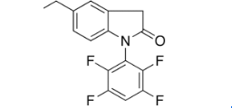 Robenacoxib Imp-D ;5-Ethyl-1,3-dihydro-1-(2,3,5,6-tetrafluorophenyl)-2H-indol-2-one |220991-61-7