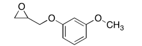Ranolazine Impurity:  Meta Oxirane, ;2- [(3-Methoxy phenoxy) methyl] oxirane,  |2210-75-5