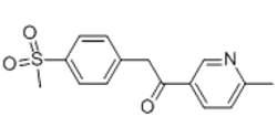 Etoricoxib Keto sulfonyl impurity ; 1-(6-Methyl-3-pyridinyl)-2-[4-(methylsulfonyl)phenyl]Ethenone