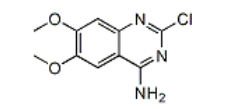 Alfuzosin EP Impurity B ; 2-chloro-6,7-dimethoxyquinazolin-4-amine ; 4-Amino-2-chloro-6,7-dimethoxyquinazoline  2-Chloro-6,7-dimethoxy-4-quinazolinamine  | 23680-84-4