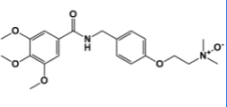 N,N-Dimethyl-2-(4-((3,4,5-trimethoxybenzamido)methyl)phenoxy)ethan-1-amine oxide ;N,N-Dimethyl-2-(4-((3,4,5-trimethoxybenzamido)methyl)phenoxy)ethan-1-amine oxide |2415449-18-0