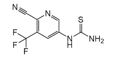 1-(6-Cyano-5-(trifluoromethyl)pyridin-3-yl)thiourea  |2422147-84-8