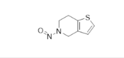 Clopidogrel Nitroso impurity;5-nitroso-4,5,6,7-tetrahydrothieno[3,2-c]pyridine |2460755-43-3