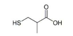 Captopril EP Impurity C ;  Captopril USP RC C ;  3-Mercapto-2-methylpropanoic acid |26473-47-2 ;