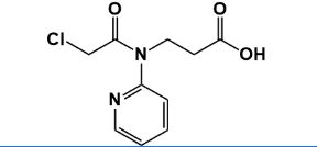 2-Aminopyridine acid chloro amide ;3-(2-chloro-N-(pyridin-2-yl)acetamido)propanoic acid ; |2688571-04-0