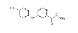 Sorafenib Aminophenoxy Impurity ;  [4-(4-Aminophenoxy)(2-pyridyl)]-N-methylcarboxamide ;  CAS # 284462-37-9 ;