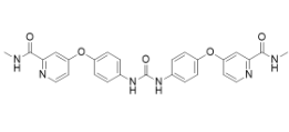 Sorafenib Impurity E ; N,N-Bis[4-[2-(N-Methylcarbamoyl)-4-pyridyloxy]phenyl]urea ; 284670-98-0