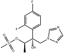 (2R,3R)-3-(2,4-difluorophenyl)-3-hydroxy-4-(1H-1,2,4-triazol-1-yl)butan-2-yl methanesulfonate; 133775-26-5