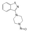 N-nitroso 3-(1-Piperazinyl)-1,2-benzisothiazole ; 3-(4-nitrosopiperazin-1-yl)benzo[d]isothiazole