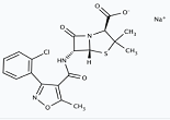 Cloxacillin-13C4 SodiuM Salt;642-78-4