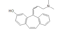 Cyclobenzaprine 3-Hydroxy Impurity ; 5-[3-(Dimethylamino)propylidene]-5H-dibenzo[a,d]cyclohepten-3-ol |  30235-48-4 