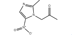 Ornidazole Related Compound 2 ;Ornidazole Related Compound 2;1-(2-methyl-5-nitro-imidazol-1-yl)propan-2-one|31876-69-4