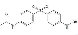 Dapsone N-Acetyl N-Hydroxy Impurity ; N-[4-[(4-Hydroxylaminophenyl)sulfonyl]phenyl]-acetamide  |  32604-86-7