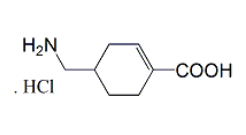 Tranexamic EP Impurity C ;Tranexamic BP Impurity C ;Tranexamic USP RC C ;Dehydro Tranexamic Acid HCl ;(RS)-4-(Aminomethyl)cyclohex-1-enecarboxylic acid HCl  |  330838-52-3