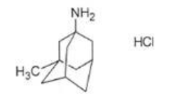 Demethyl Memantine Hydrochloride; 3-Methyltricyclo[3.3.1.13,7]decan-1-amine Hydrochloride; 3-Methyl-1-adamantanamine Hydrochloride;1-Amino-3-Methyladamantane Hydrochloride; 3-Methyladamantan-1-amine hydrochloride; Memantine Related Compound G |33103-93-4