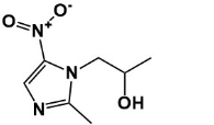 Secnidazole ; 1-(2-methyl-5-nitro-1H-imidazol-1-yl)propan-2-ol  | 3366-95-8