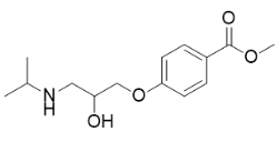 Bisoprolol acid methyl ester Impurity ; Methyl 4-[2-Hydroxy 3-(isopropylamino)propoxy]benzoate |33947-96-5
