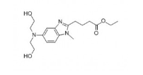 Bendamustine USP RC C ;Bendamustine Dihydroxy Acid Ethyl Ester ;4-(5-(Bis(2-hydroxyethyl)amino)-1-methyl-1H-benzo[d]imidazol-2-yl)butanoic acid ethyl ester  |  3543-74-6
