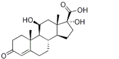 Hydrocortisone-20-acid;cortienic acid Androst-4-ene-17-carboxylic acid, 11,17-dihydroxy-3-oxo-, (11β,17α)-  |3597-45-3