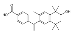 Bexarotene 6-Hydroxy Impurity ;4-[1-(5,6,7,8-Tetrahydro-6-hydroxy-3,5,5,8,8-pentamethyl-2-naphthalenyl)ethenyl]benzoic acid ;  368451-07-4