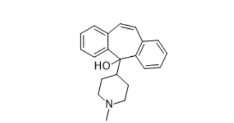 Cyproheptadine EP Impurity C;Cyproheptadine USP RC C;5-(1-Methylpiperidin-4-yl)-5H-dibenzo[a,d][7]annulen-5-ol  | 3967-32-6