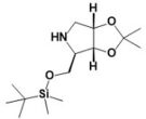 (3aR,4R,6aS)-4-(((tert-butyldimethylsilyl)oxy)methyl)-2,2-dimethyltetrahydro-4H-[1,3]dioxolo[4,5-c]pyrrole/153172-31-7