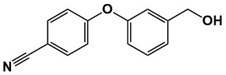 Crisaborole Benzyl alcohol impurity;  4-(3-(hydroxymethyl)phenoxy)benzonitrile; 888967-63-3
