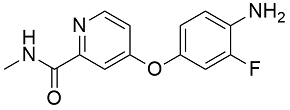 Regorafenib EP Impurity A; Regorafenib USP RC A ; Regorafenib EP Impurity A ; 4-(4-Amino-3-fluorophenoxy)-N-methylpicolinamide;  757251-39-1