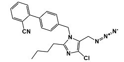 4'-((5-(azidomethyl)-2-butyl-4-chloro-1H-imidazol-1-yl)methyl)-[1,1'-biphenyl]-2-carbonitrile