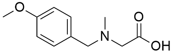[(4-Methoxybenzyl)(methyl)amino]acetic acid; 857155-20-5