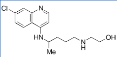 Hydroxychloroquine EP Impurity C ; letoquine ;2-[[(4RS)-4-[(7-Chloroquinolin-4-yl)amino]pentyl]amino]ethan-1-ol  |  4298-15-1