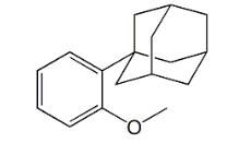 Adapalene EP Impurity C ;Adapalene USP RC C ;  o-Adamantylanisole ;  1-(2-Methoxyphenyl)tricyclo[3.3.1.13,7]decane ;