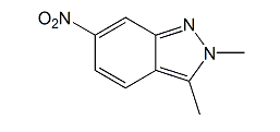 Pazopanib Impurity 5;2,3-Dimethyl-6-nitro-2H-indazole|444731-73-1
