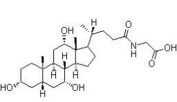 GLYCOCHOLIC ACID ;N-[(3α,5β,7α,12α)-3,7,12-Trihydroxy-24-oxocholan-24-yl]glycine; 3α,7α,12α-Trihydroxy-5β-cholan-24-oylglycine; 3α,7α,12α-Trihydroxy-5β-cholanic acid-24-glycine; 3α,7α,12α-Trihydroxy-N-(carboxymethyl)-5β-cholan-24-amide; Cholylglycine; Glycine Cholate; Glycocholic Acid; Glycylcholic Acid; N-Choloylglycine; |475-31-0