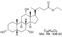 ETHYL CHOLATE IMPURITY ;Cholic Acid Ethyl Ester;(R)-Ethyl 4-((3R,5S,7R,8R,9S,10S,12S,13R,14S,17R)-3,7,12-trihydroxy-10,13-dimethyl-hexadecahydro-1H-cyclopenta[a]phenanthren-17-yl)pentanoate |47676-48-2