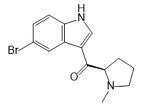 5-Bromo-3-[(2R)-1-methylpyrrolidine-2-carbonyl]-1H-indole; 180637-93-8