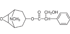 Hyoscine Butylbromide Impurity A ; Scopolamine;  [7(S)-(1α,2β,4β,5α,7β)]-α-(Hydroxymethyl)-benzeneacetic Acid 9-Methyl-3-oxa-9-azatricyclo[3.3.1.02,4]non-7-yl Ester;  |51-34-3